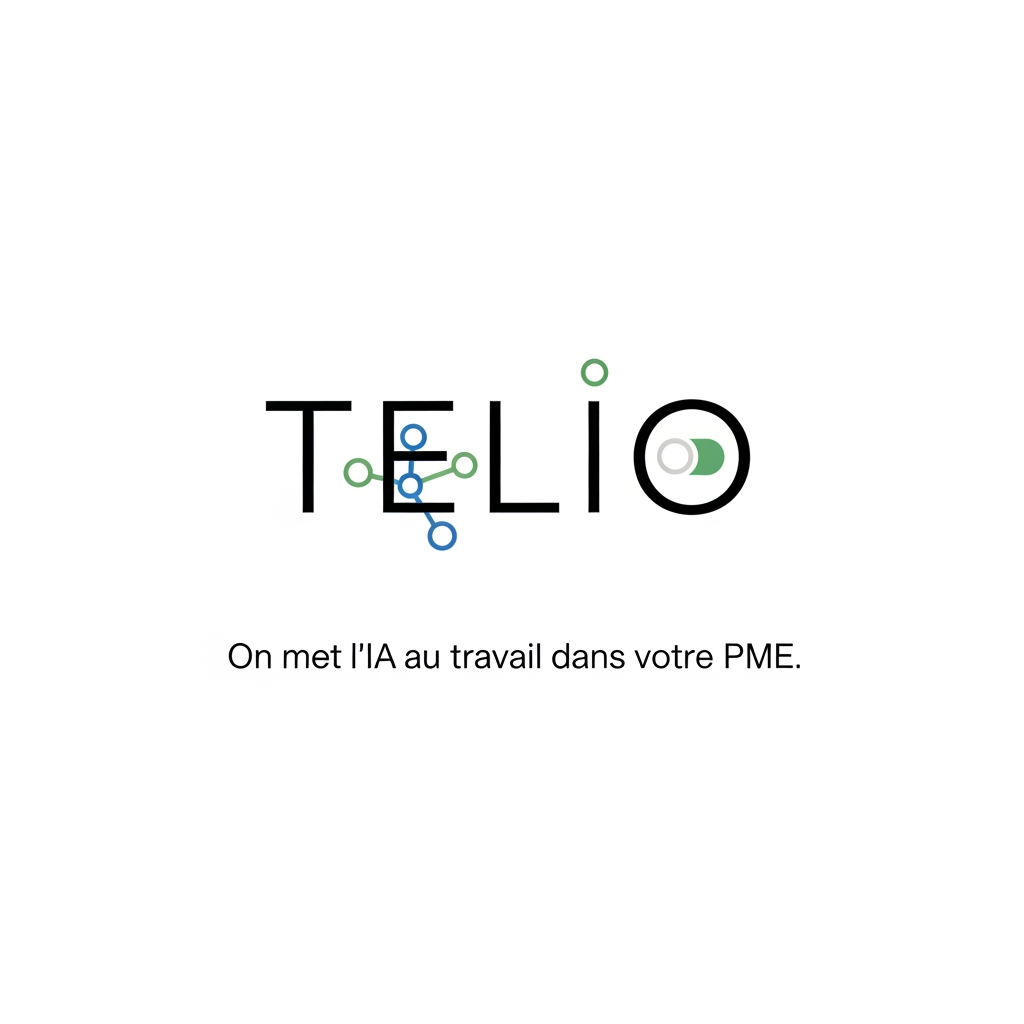 AI Design for Créez-moi un logo minimaliste en te basant sur ces données : TELIO is an AI integration and automation agency helping SMEs and independent professionals across Wallonia put artificial intelligence to work in their day-to-day operations.
TELIO isn't software you have to learn — it's a human service. The team embeds into how your business actually runs, installs tailored AI and automation tools, and handles everything. There's nothing to configure, nothing technical to master. You keep working the way you always have, just faster and with far less administrative load.
The focus is on local service businesses — tradespeople, appointment-based independents, and small B2B firms — who are often buried under administrative work: missed calls, late quotes, forgotten follow-ups, repetitive paperwork. TELIO identifies these friction points during an audit, then puts concrete solutions in place: an AI voice receptionist, a qualification chatbot, a company knowledge base, custom automations, and marketing automation.
The positioning is deliberately anti-jargon, human, and locally rooted — no superlatives, no heavy tech promises, just honest and accessible language. The tagline captures the spirit:
"On met l'IA au travail dans votre PME."