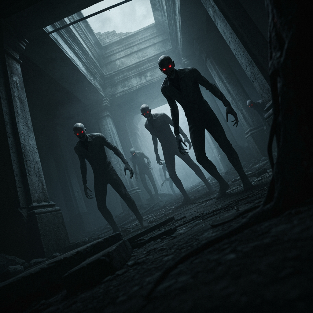 AI Design for make dark horror stayers