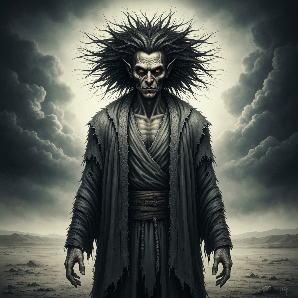 AI Design for make dajjal islamic monster