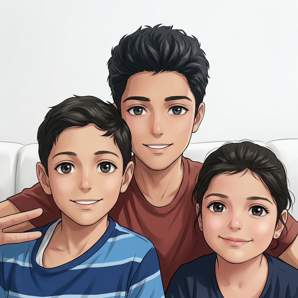 AI Design for convert into in realistic anime