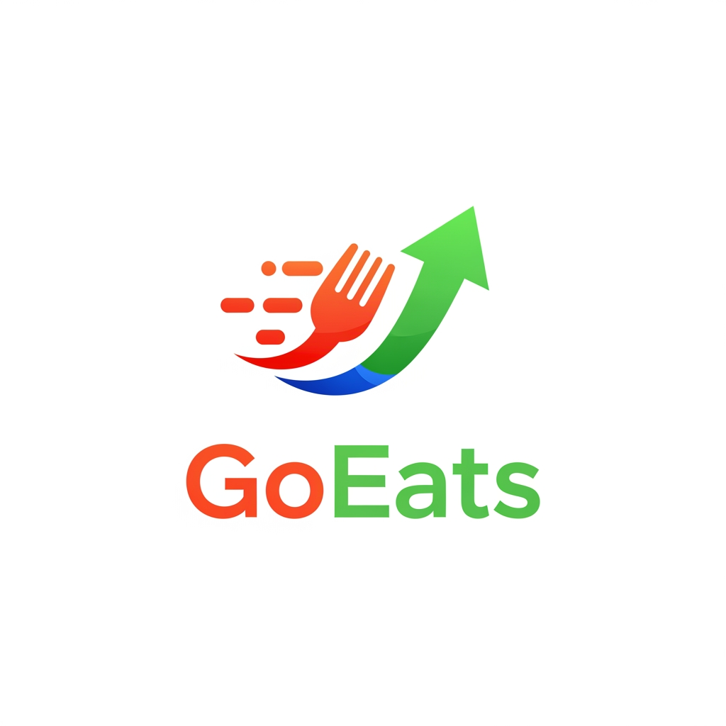 AI Design for create a outastanding logo of my food delivery app GoEats