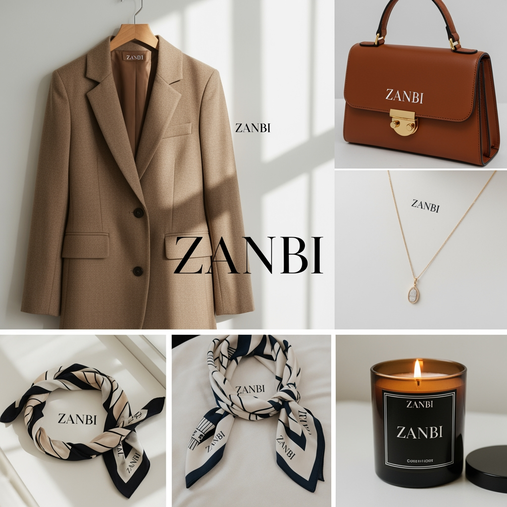 AI Design for ZANBI      Create a premium fashion and lifestyle brand name inspired by the concepts of Transcendence, Comfort, Confidence, Growth, Transformation, Self-Expression, and Emotional Connection. The brand sells clothing, bags, jewelry, accessories, and lifestyle products. The name should capture the feeling of rising above limitations, becoming a better version of yourself, feeling comfortable in your own skin, and carrying quiet confidence. It should feel luxurious yet approachable, elegant, timeless, memorable, easy to pronounce, and suitable for a global fashion brand. Generate short original names (4–8 letters) that evoke transcendence, comfort, confidence, empowerment, warmth, belonging, and personal evolution. Avoid existing famous brands. For each name, provide a meaning, brand story, and slogan. The overall emotion should be: "Comfort. Confidence. Transcendence." and "More than fashion—a feeling of becoming." ✨  
with model
mix this 5 word feeling an