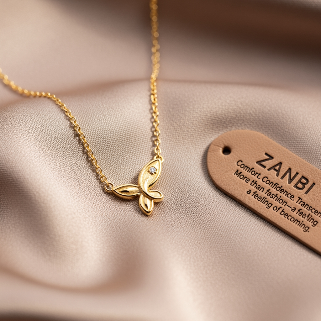 AI Design for ZANBI      Create a premium fashion and lifestyle brand name inspired by the concepts of Transcendence, Comfort, Confidence, Growth, Transformation, Self-Expression, and Emotional Connection. The brand sells clothing, bags, jewelry, accessories, and lifestyle products. The name should capture the feeling of rising above limitations, becoming a better version of yourself, feeling comfortable in your own skin, and carrying quiet confidence. It should feel luxurious yet approachable, elegant, timeless, memorable, easy to pronounce, and suitable for a global fashion brand. Generate short original names (4–8 letters) that evoke transcendence, comfort, confidence, empowerment, warmth, belonging, and personal evolution. Avoid existing famous brands. For each name, provide a meaning, brand story, and slogan. The overall emotion should be: "Comfort. Confidence. Transcendence." and "More than fashion—a feeling of becoming." ✨

mix this 5 word feeling an