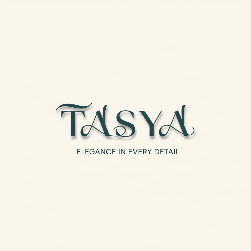 AI Design for TASYA LOGO REQUIRED IN STYLISH FONT