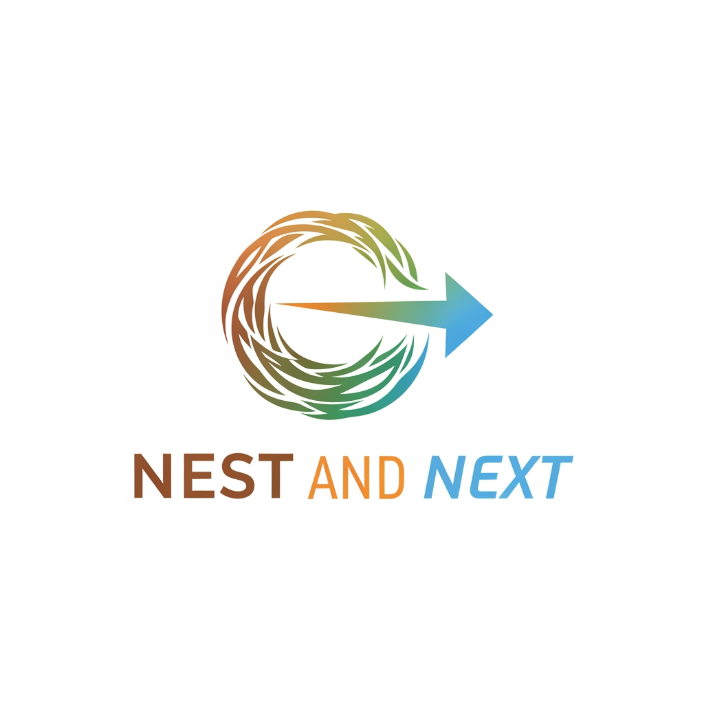 AI Design for NEST AND NEXTMAKE A LOGO