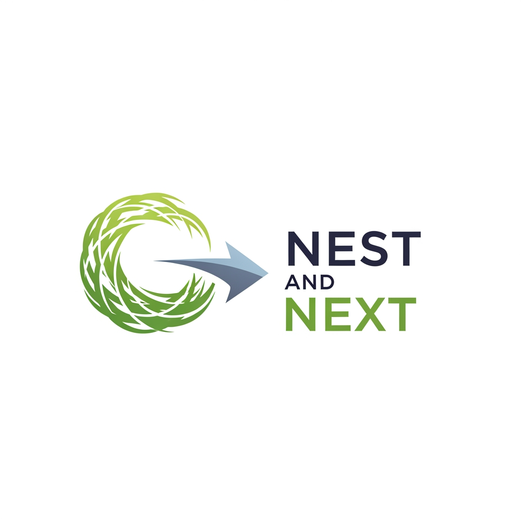 AI Design for NEST AND NEXTMAKE A LOGO