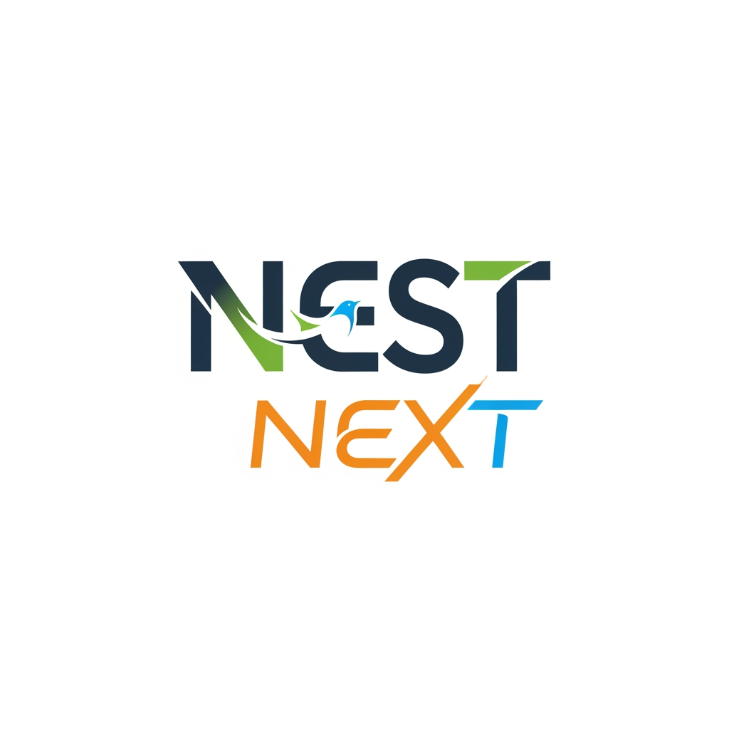 AI Design for NEST AND NEXTMAKE A LOGO