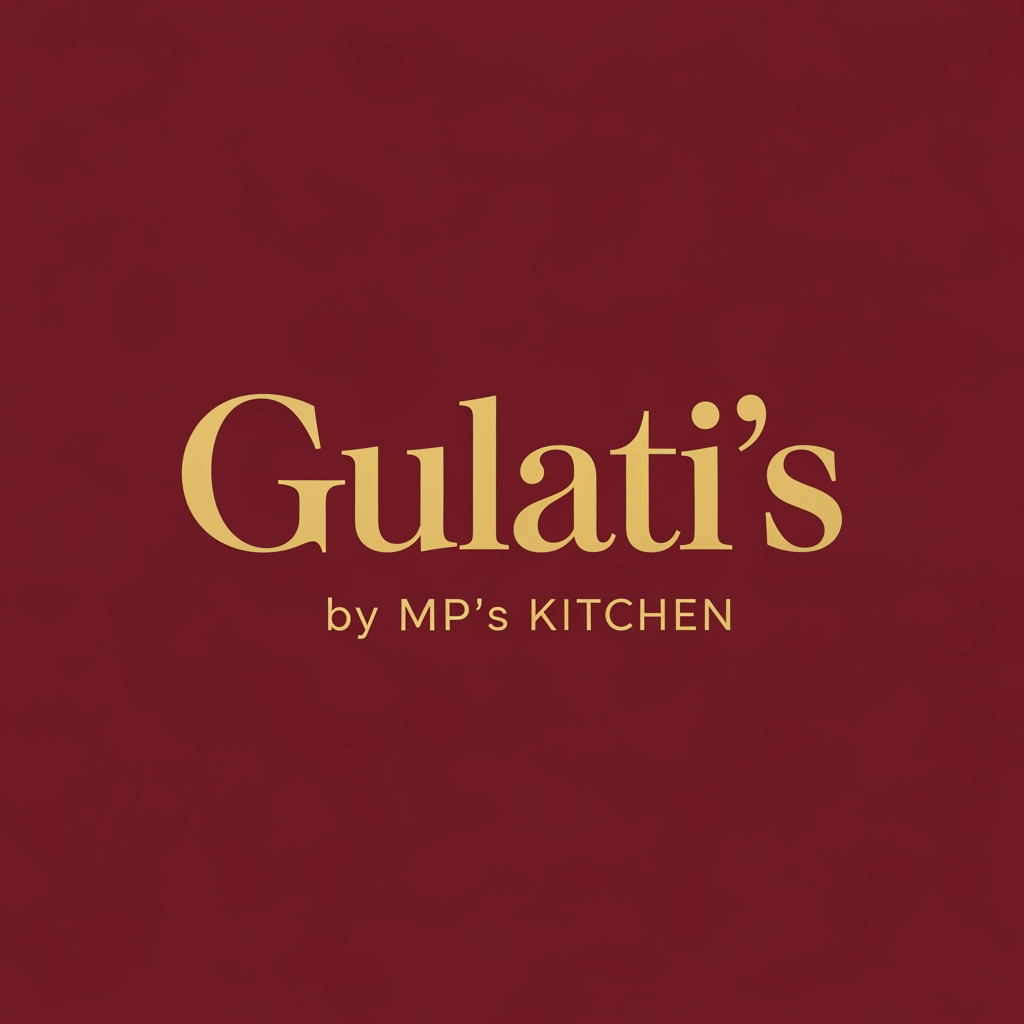 AI Design for Design an elegant and premium logo for a brand named "Gulati's by MP's Kitchen".
The logo should be aesthetic, simple, minimal, and classy, with a timeless luxury feel rather than something trendy or overly decorative.
Requirements:
Use only 2 colours throughout the logo.
Keep the design clean, sophisticated, and memorable.
Create a premium identity suitable for a modern food, kitchen, or gourmet brand.
Avoid clutter, excessive details, chef hats, utensils, flames, or generic restaurant symbols.
Focus on elegant typography, subtle monogram elements, and refined design details.
Typography:
Make "Gulati's" the main hero element.
Place "by MP's Kitchen" in a smaller size as a secondary line.
Use elegant serif or luxury-inspired typography with balanced spacing.
Style keywords:
Aesthetic • Minimal • Luxury • Timeless • Editorial • Sophisticated • Premium • Modern Heritage
Colour direction (choose any one 2-colour combination):
Burgundy (#6A1E2C) + Gold (#D4AF37)
Black + Cream
Deep Green + Ivory
Additional instructions:
The logo should be versatile and work beautifully on menus, packaging, stickers, signage, social media, and business cards.
It should look premium even when scaled down.
Create 3 concepts:
Elegant wordmark
Minimal monogram (G + MP)
Premium emblem/badge version