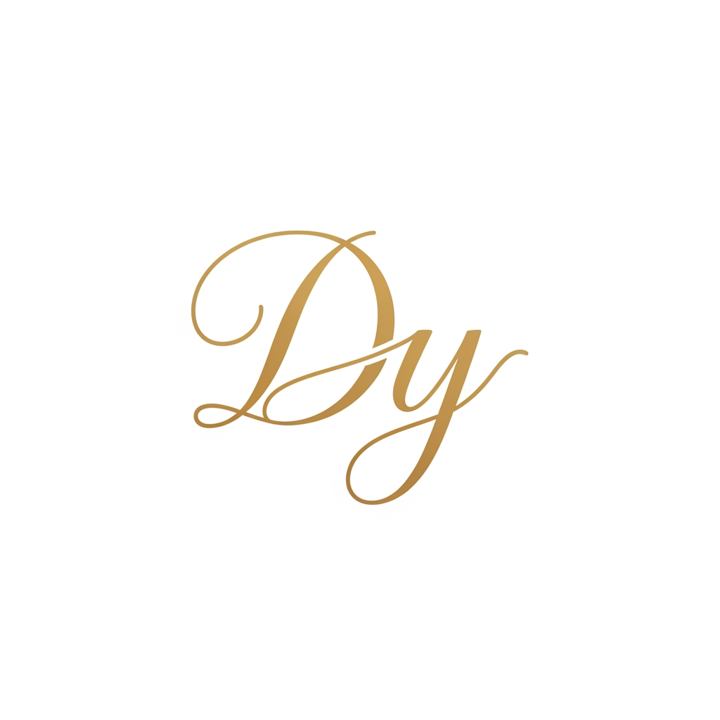 AI Design for generate a logo for divya and yash names together for wedding invitation only using the intial D and Y