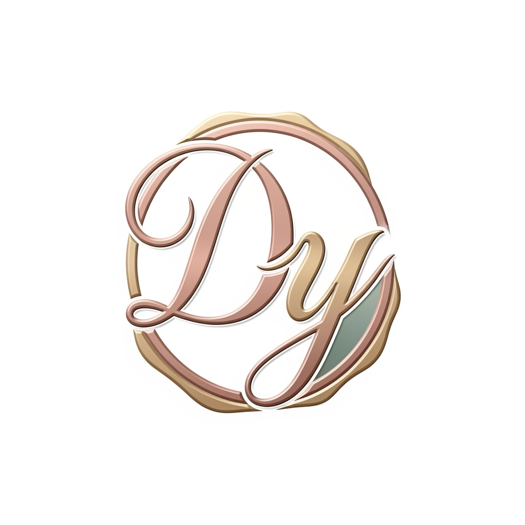 AI Design for generate a logo for divya and yash names together for wedding invitation only using the intial D and Y