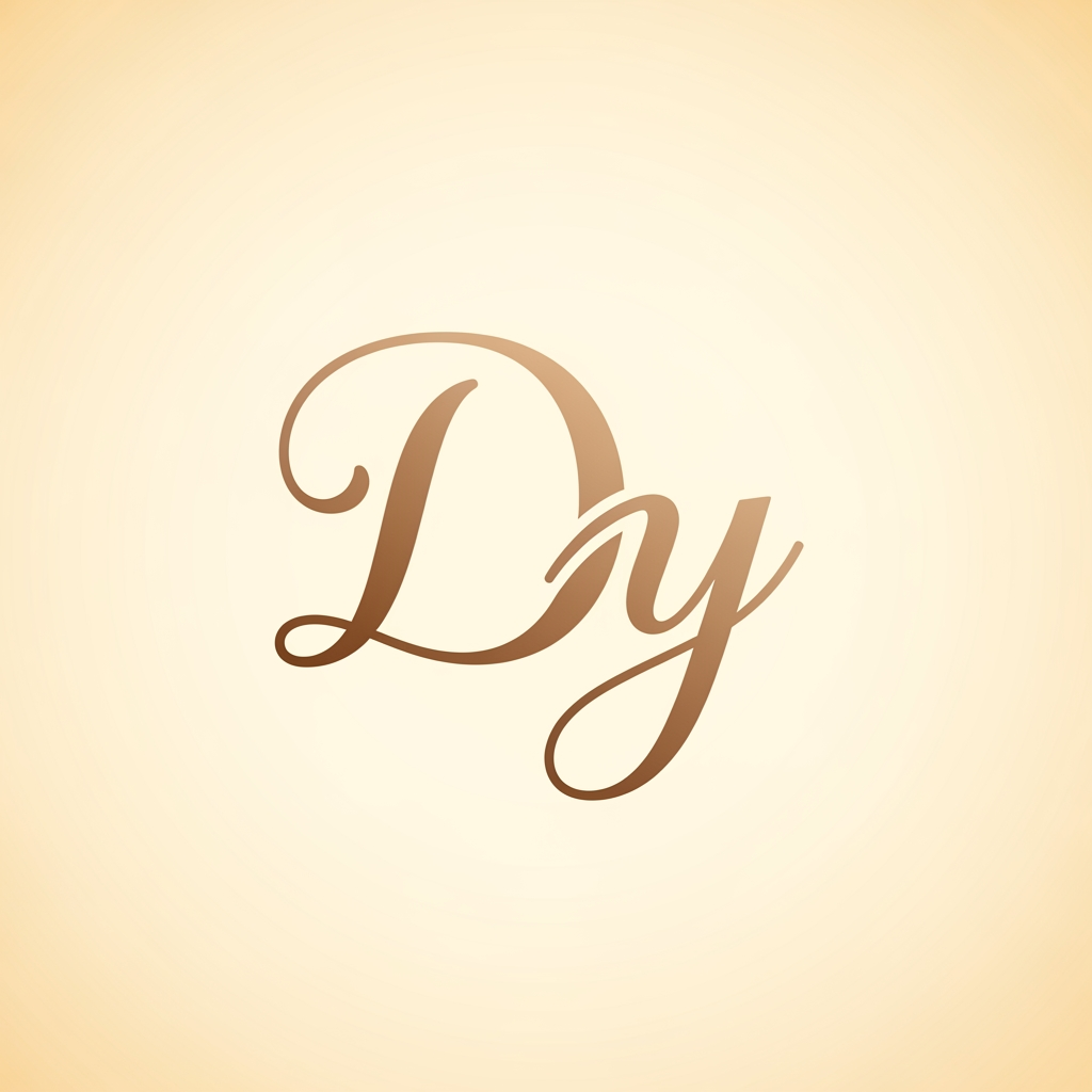 AI Design for generate a logo for divya and yash names together for wedding invitation only using the intial D and Y