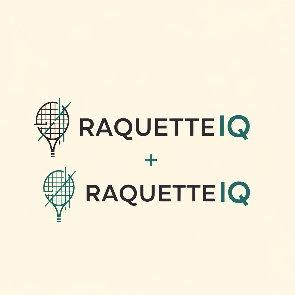 AI Design for Design a minimalist logo for RaquetteIQ, a tennis and racket-sports coaching & education brand based in İzmir. The brand voice is analytical, precise, and editorial — like a technical knowledge base, not a sporty or playful club. Restraint over energy.
Concept direction A clean combination mark (icon + wordmark) that also works as wordmark-only. If using an icon, reference racket sports through abstract geometry rather than literal objects — e.g. the arc of a ball's trajectory/bounce, a minimal court or net line structure, or the grid of a string bed abstracted to a few precise lines. Geometry should feel measured and intentional (suggesting analysis). Avoid: cartoon rackets, tennis balls, victory fists, brains, circuit boards, lightbulbs, or any literal "smart/AI" cliché.
Typography Modern geometric/grotesque sans-serif, harmonizing with Public Sans. Set "Raquette" in a medium-to-semibold weight; render "IQ" as the brand signal — same family, but distinguished by the accent color and/or heavier weight (optionally slightly raised). Tight, confident letter-spacing.
Color palette (max 2–3, flat — no gradients, no shadows)
Primary: charcoal ink #1c1917
Accent: deep teal #0f4c45 (used on "IQ" and/or the icon)
Neutral: warm off-white #faf9f7 / light gray for contrast (Optional alternative accent to explore in one variant: muted gold #C9A84C.)
Style Flat, vector, crisp. Must read clearly at favicon size (16–32px) and as a social avatar. Must work on both light and dark backgrounds. Generous, consistent clear space around the mark.
Deliverables (vector/SVG + transparent PNG)
Horizontal lockup (icon left, wordmark right)
Stacked lockup (icon above wordmark)
Icon/monogram only (favicon + avatar) — consider an "R" or "IQ" monogram
Light-background (dark) version
Dark-background (light) version
Style:
Flat design, no gradients, no shadows. Should work on both white background and dark background. Should be legible at small sizes (favicon, social media avatar).
Output:
Provide multiple variations:
Full horizontal lockup (icon left, wordmark right)
Stacked lockup (icon above wordmark)
Icon only (for favicon/avatar use)
Light version (dark background)
Dark version (white background)"