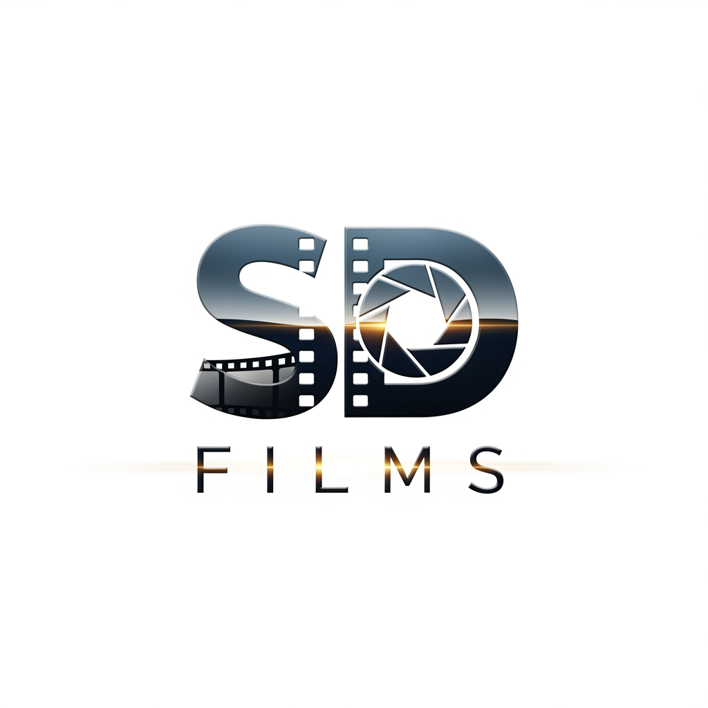 AI Design for create a logo for studio named sd films