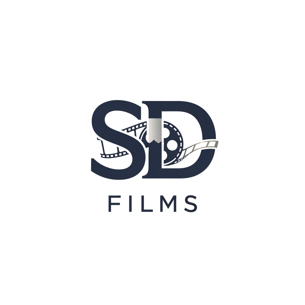 AI Design for create a logo for studio named sd films