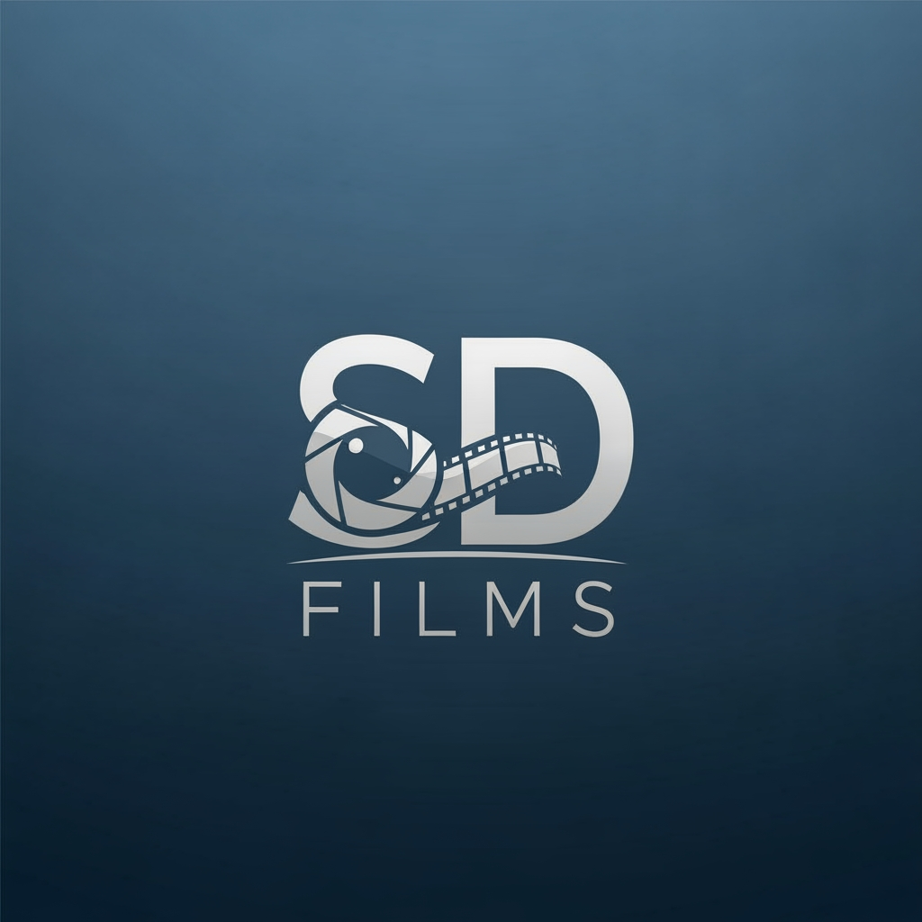 AI Design for create a logo for studio named sd films