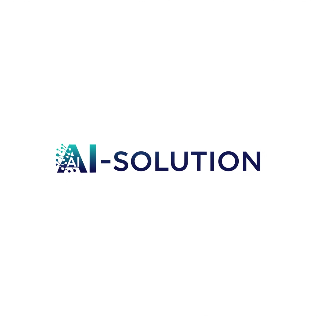 AI Design for CREATE A LOG FOR A COMPANY . WHICH NAME IS AI-SOLUTION