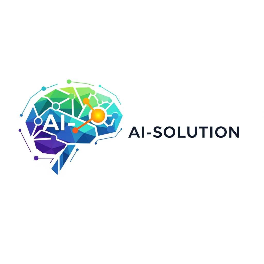 AI Design for Create a website log for AI-SOLUTION . ATTRACTING LOGO