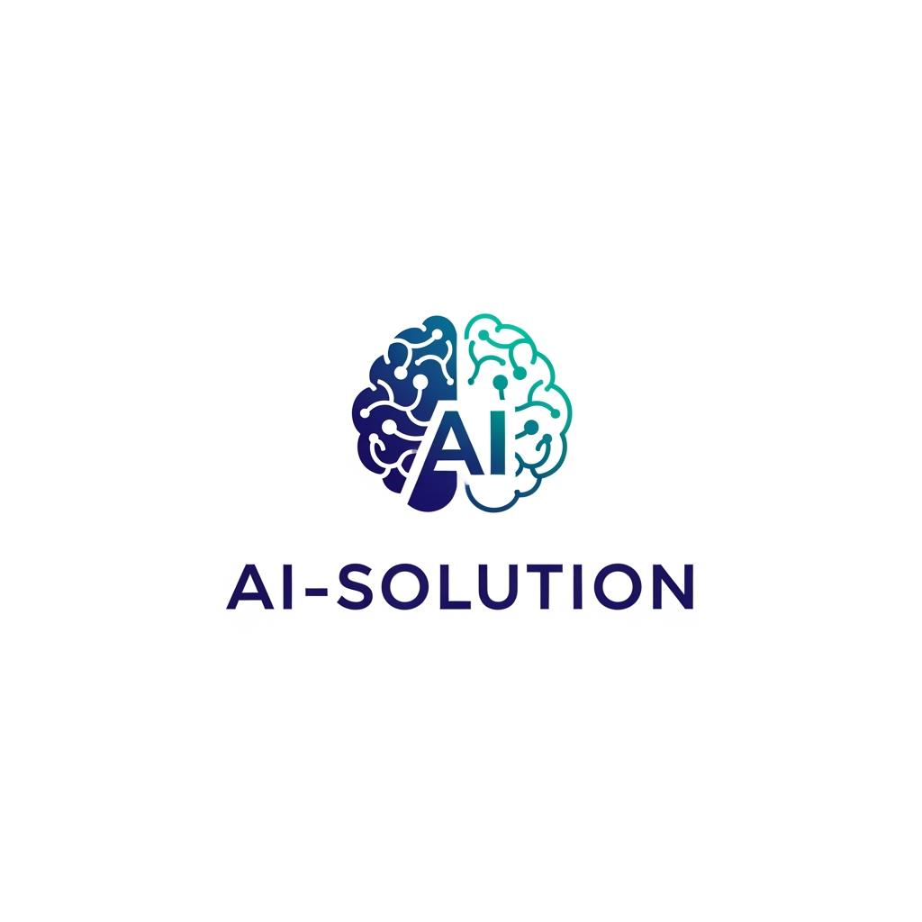 AI Design for Create a website log for AI-SOLUTION . ATTRACTING LOGO
