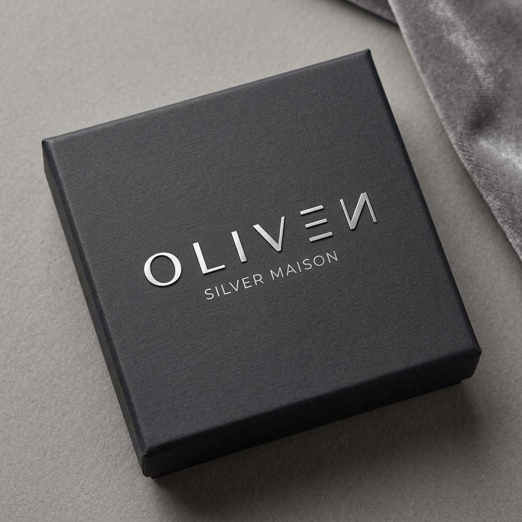 AI Design for i want to generate an logo for my silver maison named as "OLIVEN" tha should impress my client. it shoul dnot be so or over dramatic. the logo should match the asthetic of the website. the logo should be minimal and impressive. Logo something like the brand "gucci", "louisvilton"