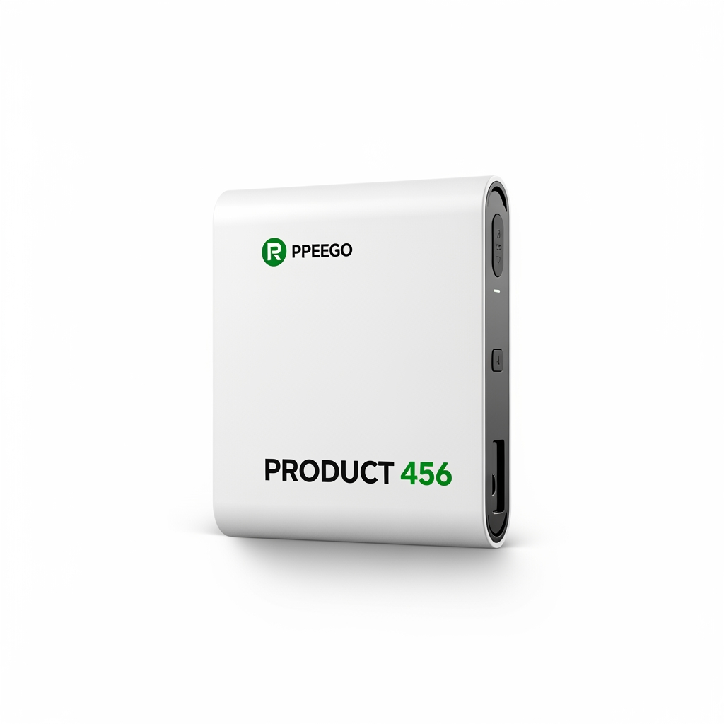 AI Design for A clean, minimalist product shot featuring {{product:456}} isolated on a solid white background to ensure easy removal. The branding elements and typography are rendered in a vibrant, high-contrast forest green, with professional studio lighting and sharp, crisp details.
