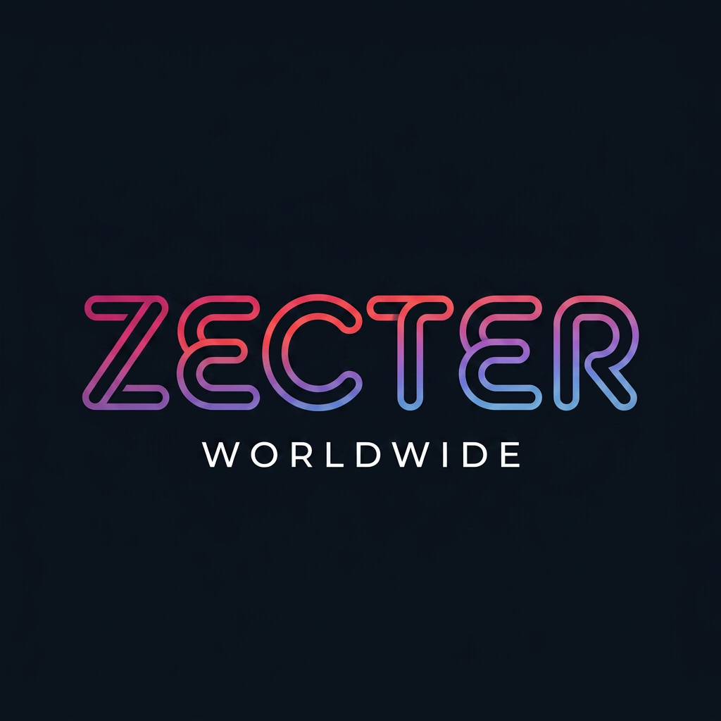 AI Design for my company name is ZECTER
create a simple text design
look the refarance and made it
its good better more