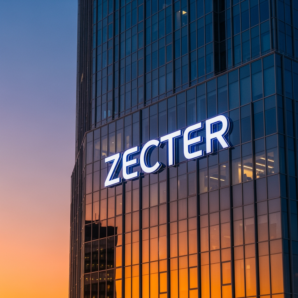 AI Design for my company name is ZECTER