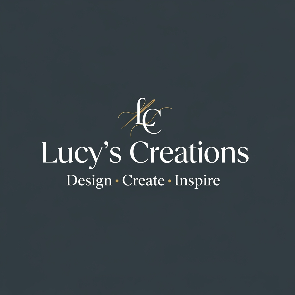 AI Design for create a logo of a fashion brand simple and professional

LC
Lucy's Creations 
Design Create Inspire
