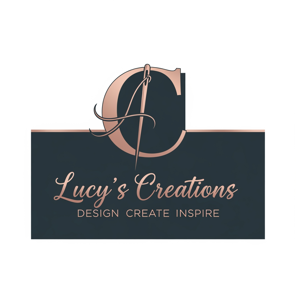 AI Design for create a logo of a fashion brand 

LC
Lucy's Creations 
Design Create Inspire