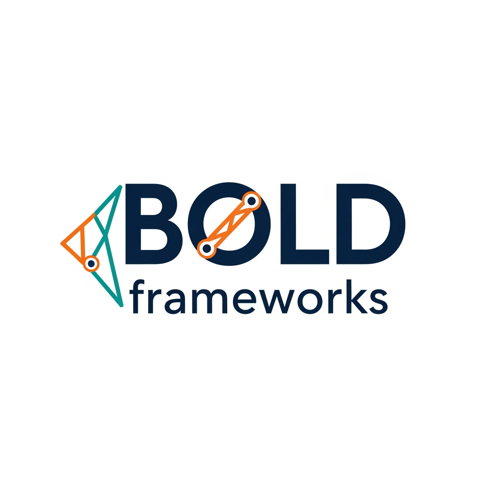 AI Design for logo for "BOLD frameworks"