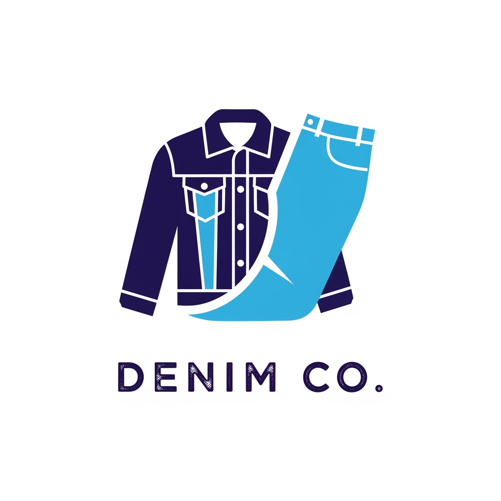 AI Design for i have a clothing brand, i just making Denim Pant's and Denim Jacktes, i want to create a logo for my business