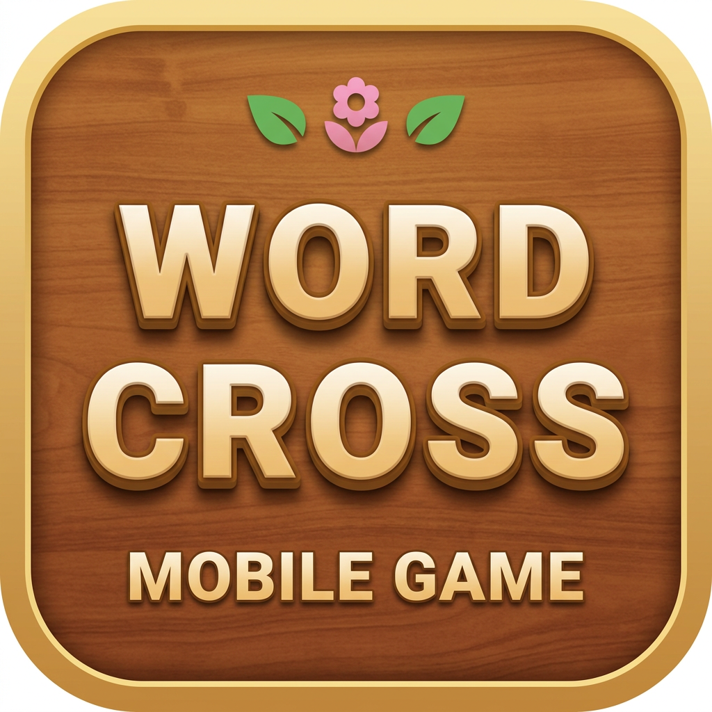 AI Design for Create the logo based on attachd image
this is mobile game
game name is Word Cross