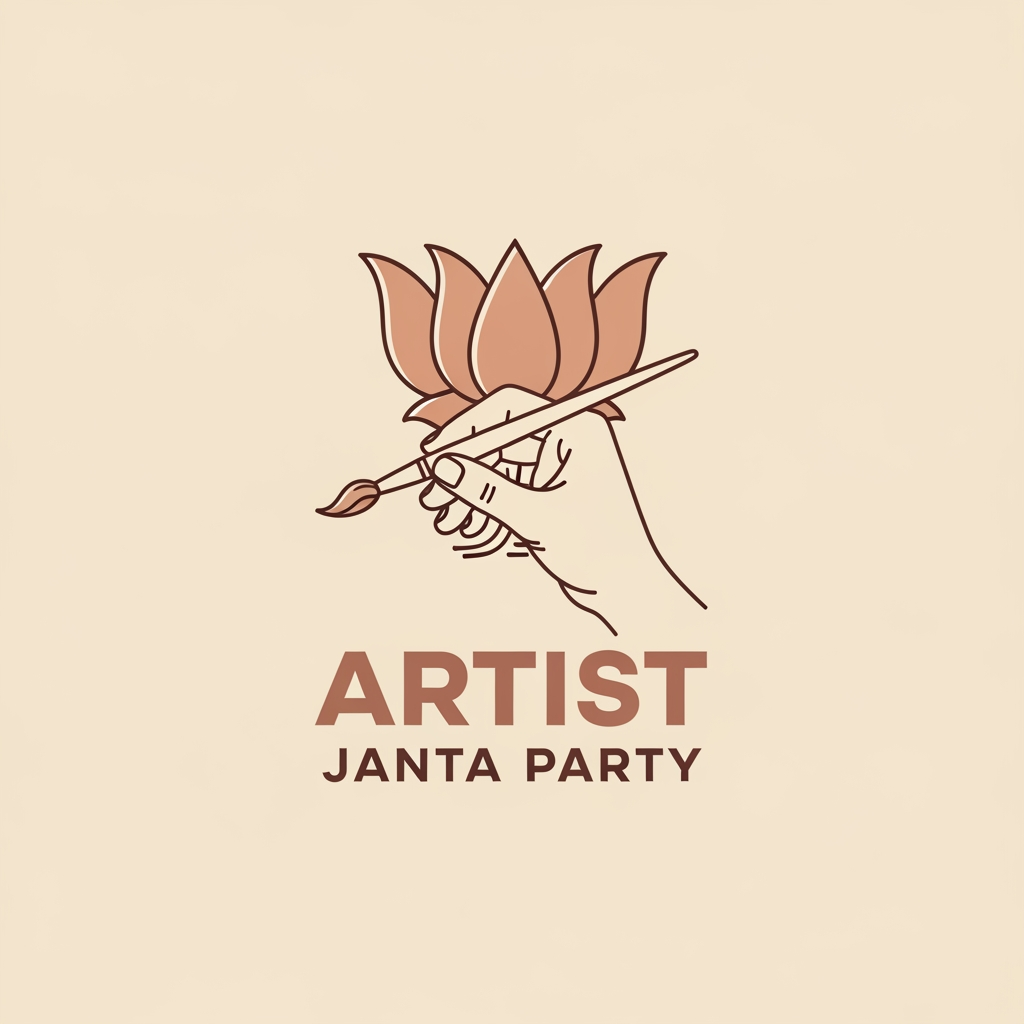 AI Design for i want to create a logo for "Artist Janta Party"
simple, cool, genz, and minimal simple, nude colors
