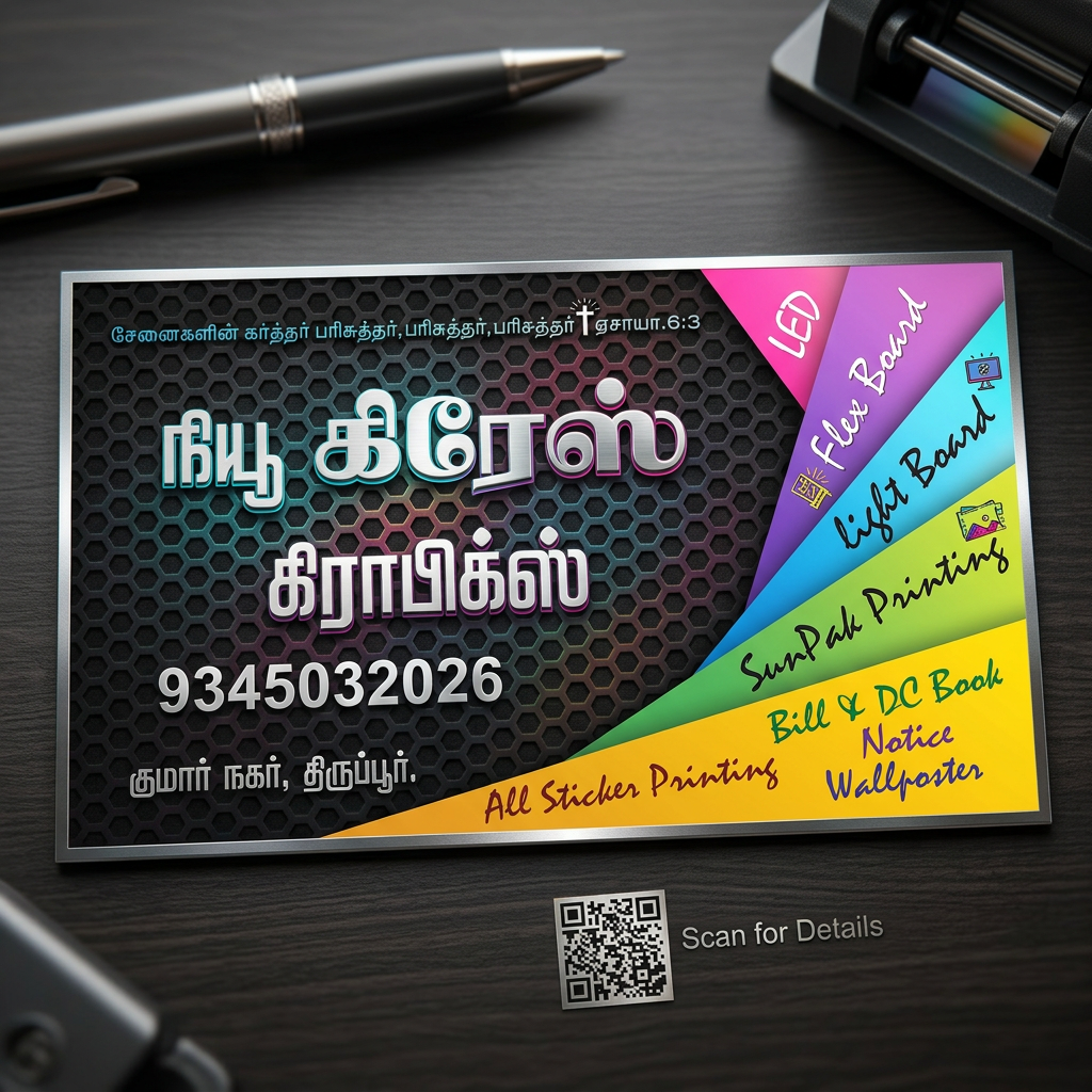 AI Design for creative Visiting card design