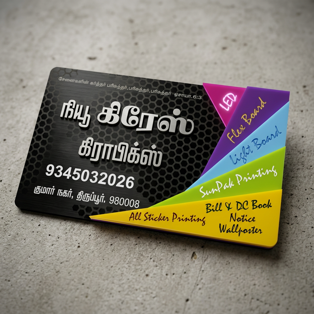 AI Design for creative Visiting card design