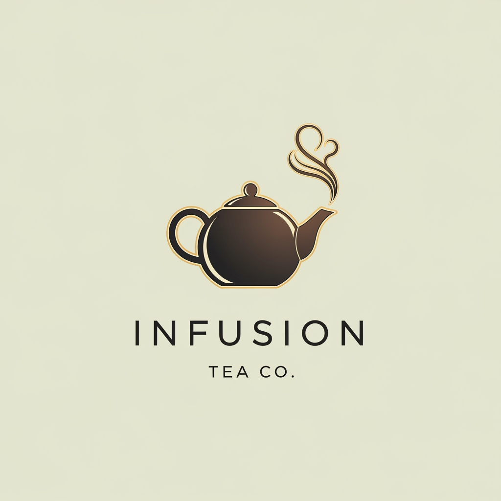 AI Design for tea pot logo