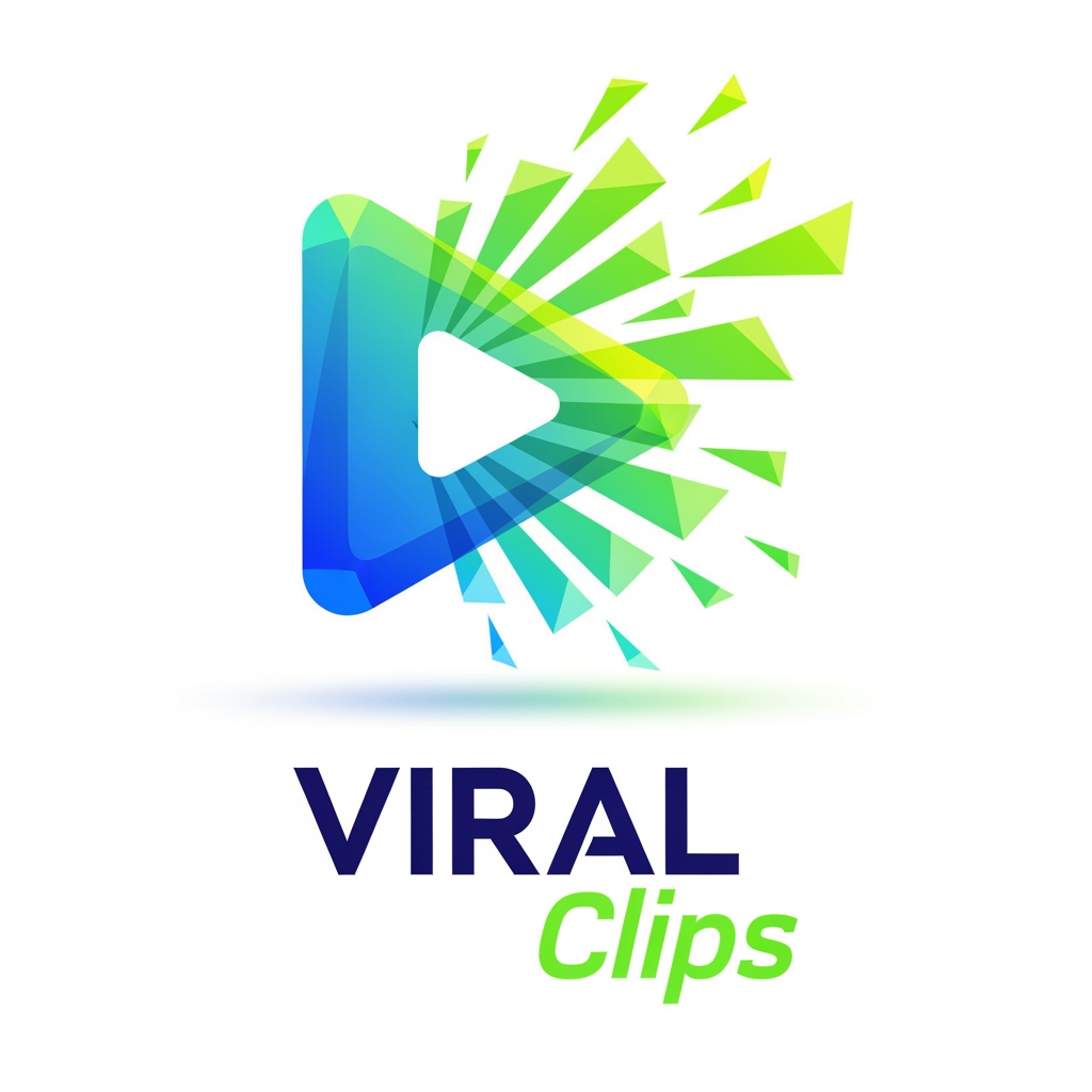 AI Design for Give me a logo for my youtube channel its name is viral clips