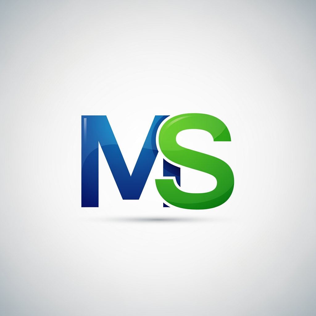AI Design for MS Logo