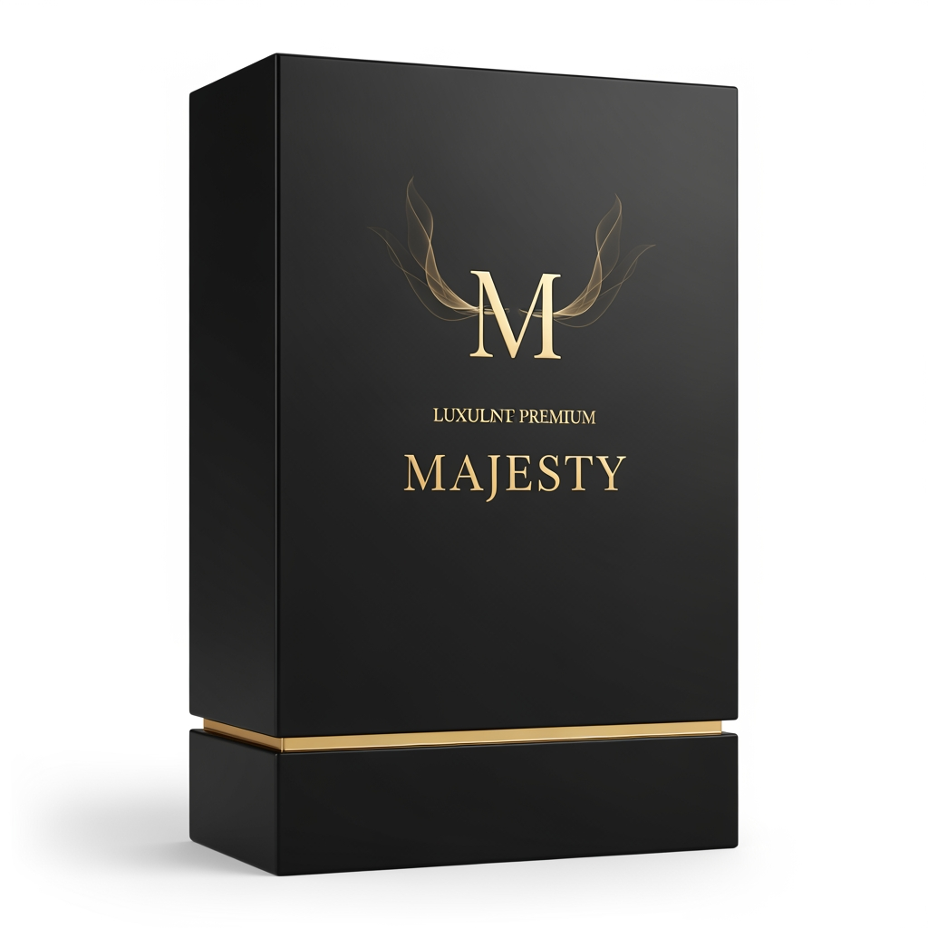 AI Design for Style: Luxury Font: Elegant serif / thin premium typography Symbol: “M” monogram with perfume vapor curves Colors (Attractive): Matte Black + Gold (Luxury look) Deep Maroon + Rose Gold (Royal feel) Dark Emerald + Silver (Premium fresh look) Modern
