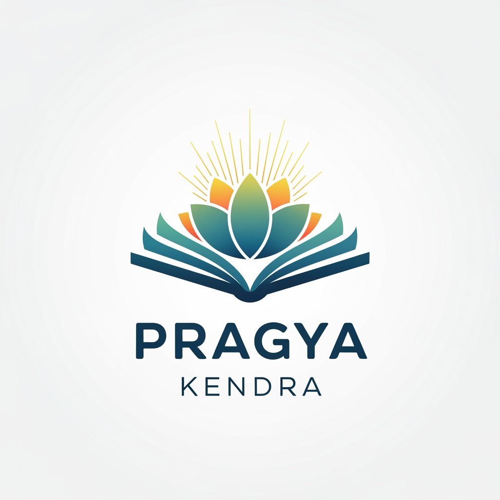 AI Design for design logo PRAGYA KENDRA