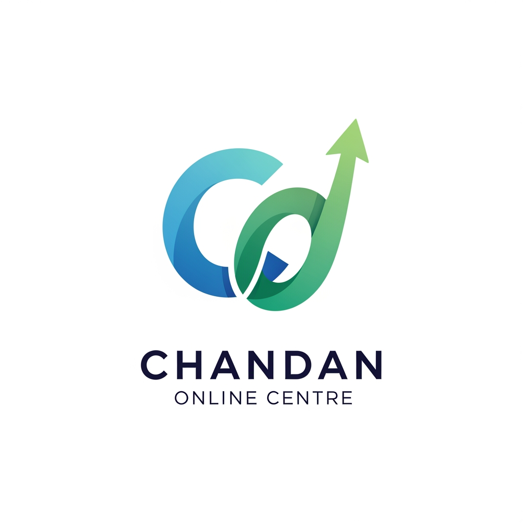 AI Design for design logo CHANDAN ONLINE CENTRE