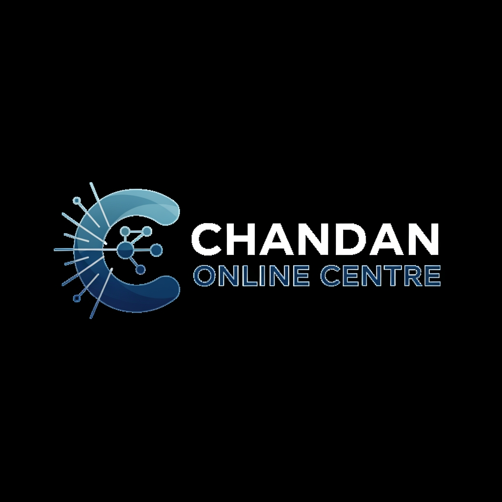 AI Design for design logo CHANDAN ONLINE CENTRE