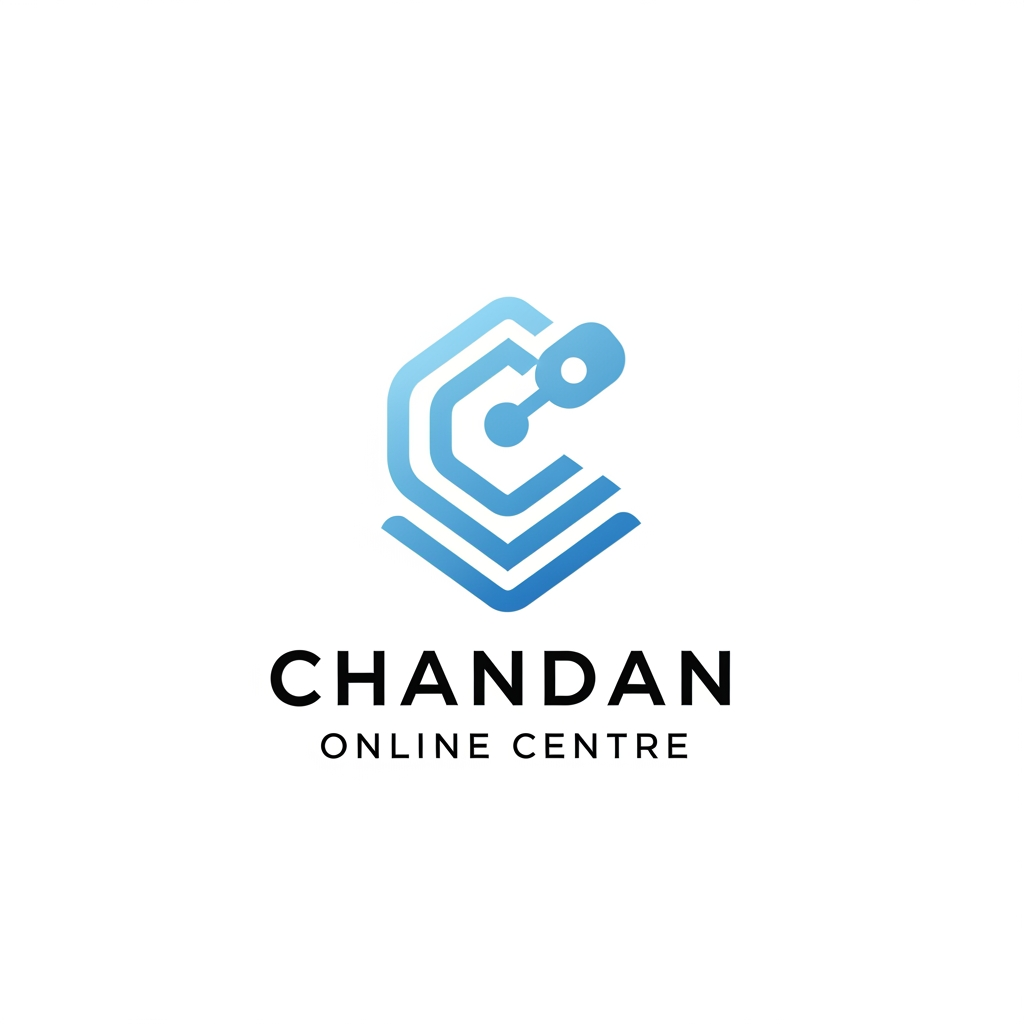 AI Design for design logo CHANDAN ONLINE CENTRE