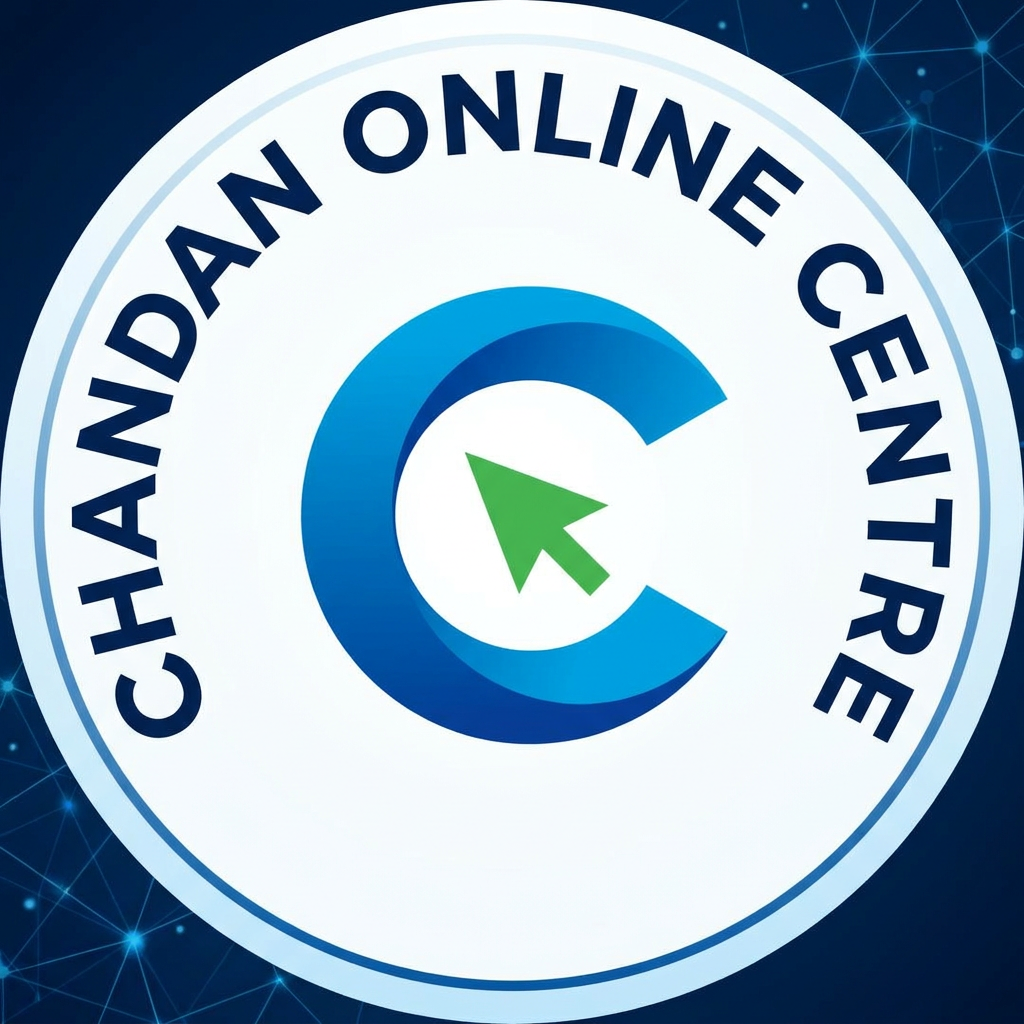 AI Design for design logo CHANDAN ONLINE CENTRE