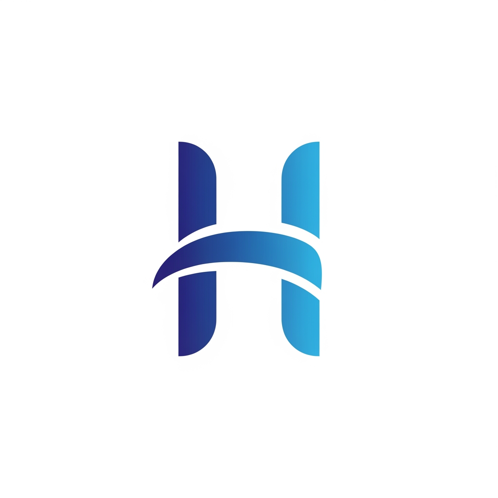 AI Design for logo for 'H'