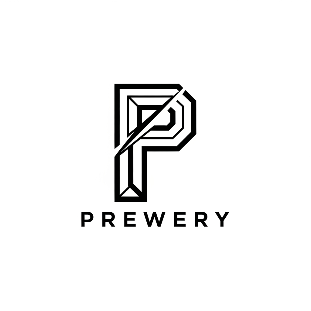 AI Design for I WANT TO CREATE A LOGO FOR "PREWERY"
A high-end, minimalist logo featuring a geometric letter 'P', bold custom typography, sharp architectural lines with a subtle diagonal slice through the stem, vector art style, monochrome, flat design, premium agency aesthetic."