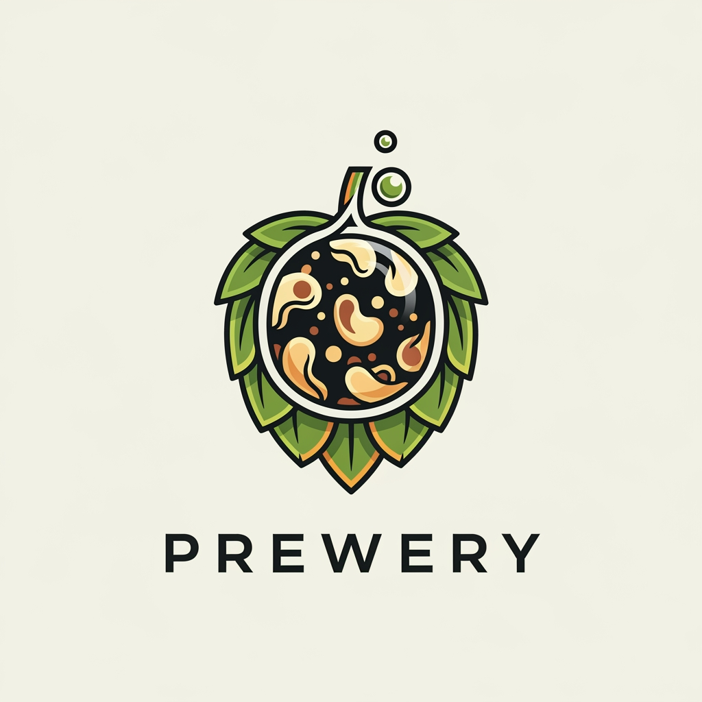 AI Design for I WANT TO CREATE A LOGO FOR "PREWERY"