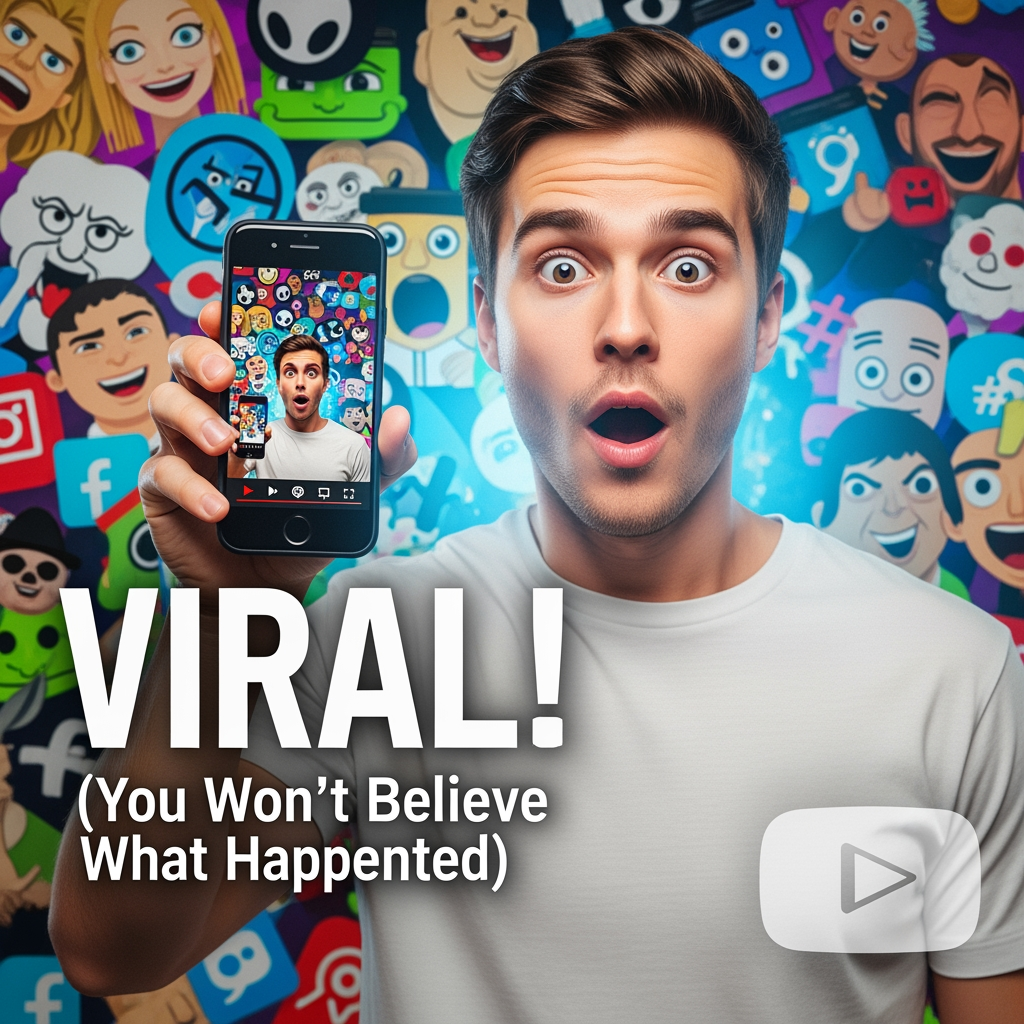 AI Design for a youtube thumbnail