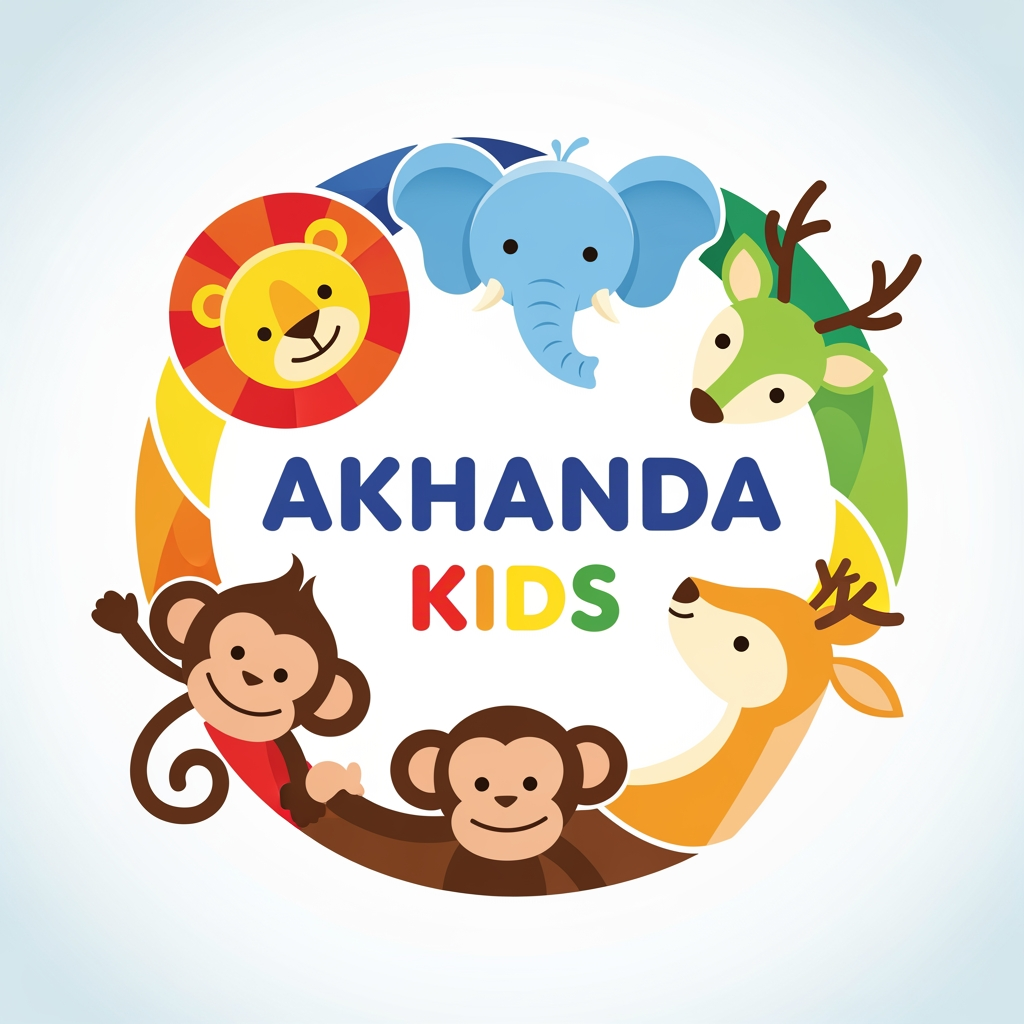 AI Design for akhanda kids logo