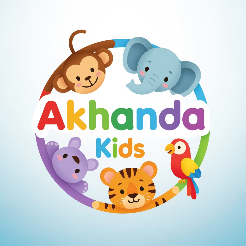 AI Design for akhanda kids logo