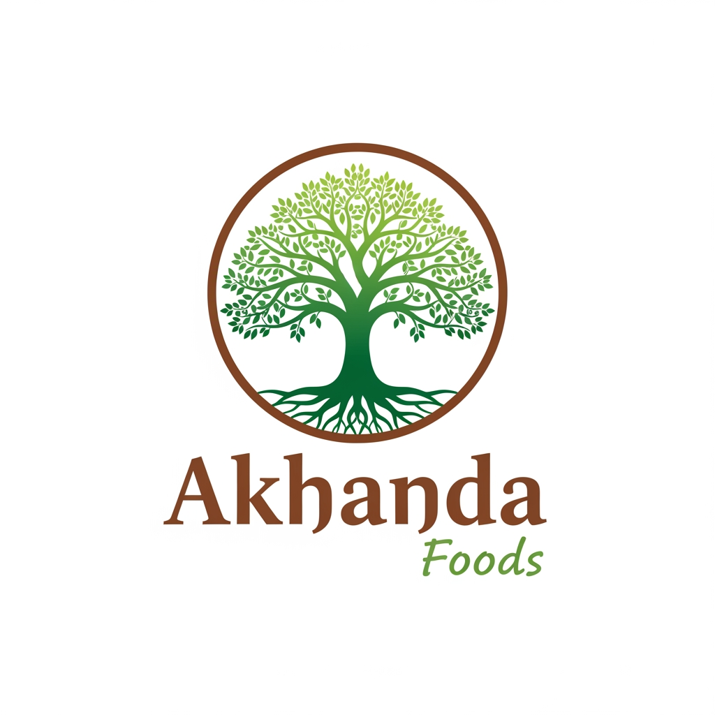 AI Design for akhanda foods logo